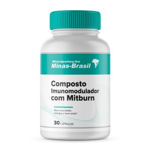Composto Imunomodulador Com Mitburn 30 Cápsulas