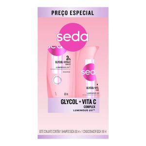 Kit Seda Luminous Uv Shampoo 300ml + Condicionador 190ml