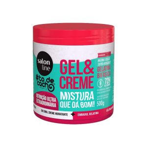 Gel E Creme #todecacho Definição Ultra Extraordinária 500g Salon Line