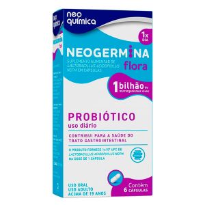 Neogermina Flora 1 Bilhão Com 6 Cápsulas Neo Química