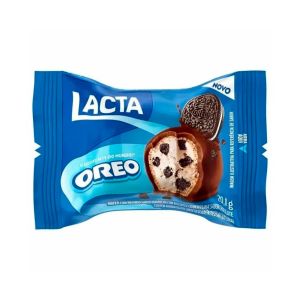 Bombom Lacta Oreo Com Recheio Baunilha E Cobertura Chocolate 20,1g
