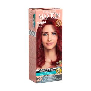 Tinta de Cabelo Delícias Vermelho Morango 6.666 Maxton