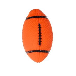 Brinquedo Vinil Bola Futebol Americano 10cm Tex