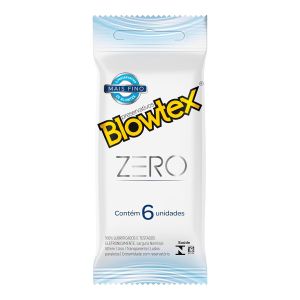 Preservativo Com 9 Unidades Zero Blowtex