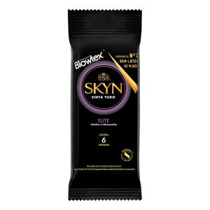 Preservativo Skyn Com 6 Unidades Elite Blowtex