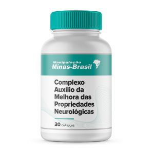 Complexo Auxílio Da Melhora Das Propriedades Neurológicas 30 Cápsulas