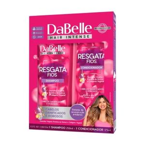 Kit Shampoo 250ml + Condicionador 175ml Resgata Fios Dabelle