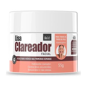 Creme Facial Lisa 55g Clareador Soft Hair