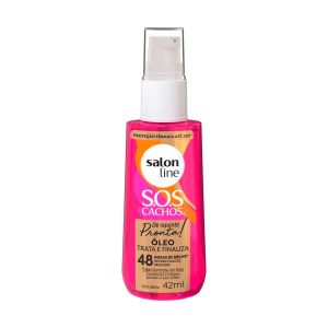 Óleo Reparador Condicionante Sos Cachos De Repente Pronta 42ml Salon Line