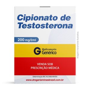 Cipionato De Testosterona 200mg/2ml Com 3 Ampolas De 2ml Cifarma