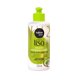 Creme Para Pentear 250ml Meu Liso Escudo Antiporosidade Salon Line