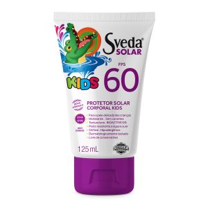 Protetor Solar Kids Fps60 125ml Sveda Solar