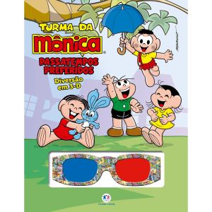 Livro Infantil Turma Da Mônica Passa Tempos Preferidos Ciranda Cultural
