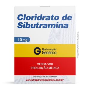 Cloridrato De Sibutramina 10mg 30 Cápsulas Genérico Eurofarma