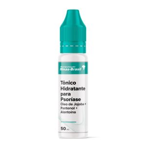 Tônico Hidratante Para Psoríase Óleo de Jojoba + Pantenol + Alantoína 50ml