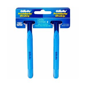 Aparelho Prestobarba Gillette Ultragrip Móvel 02 Unidades