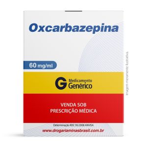 Oxcarbazepina 60mg/ml Suspensão Oral 100ml Genérico União Química