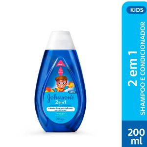 Shampoo E Condicionador Kids 200ml 2 Em 1 Johnson's