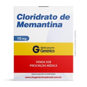 Cloridrato De Memantina 10mg 60 Comprimidos Revestidos Genérico Nova Química