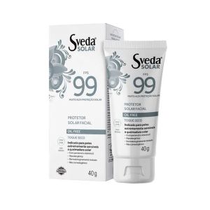 Protetor Solar Facial Fps99 40g Sveda