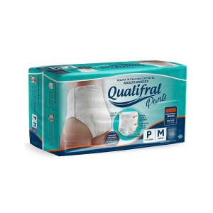 Roupa Íntima Pequena / Média 24 Unidades Qualifral Pants
