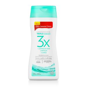 Gino-Canesten Diário Sabonete Íntimo Em Gel Triplo Cuidado 199g/200ml Bayer