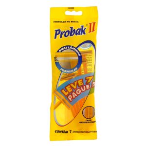 Aparelho Prestobarba Probak Ii 7 Unidades