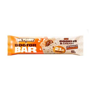 Barra De Proteína Doctor Bar 62g Cookies E Cream Dr Peanut