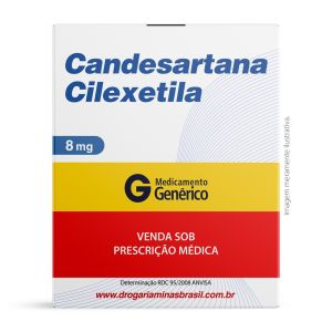 Candesartana Cilexetila 8mg 30 Comprimidos Genérico Sandoz