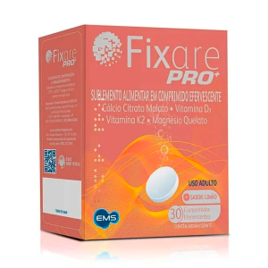 Fixare Pro Sabor Limão 30 Comprimidos Efervescentes EMS