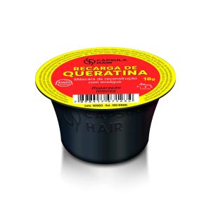 Máscara De Reconstrução 18g Recarga De Queratina Cápsula Hair