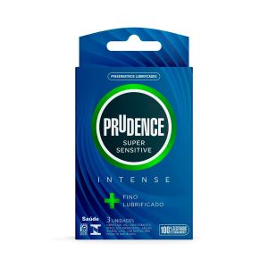 Preservativo 3 Unidades Super Sentive Intense Prudence
