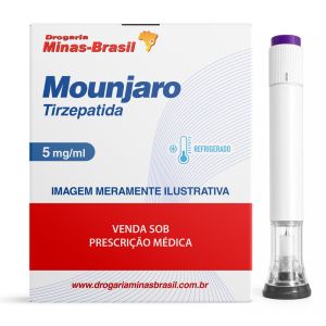 Mounjaro Tirzepatida 5mg/ml Solução Injetável 0,5ml + 4 Canetas Aplicadoras