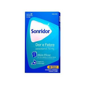 Sonridor Dor E Febre 20 Comprimidos Haleon