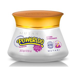 Máscara Capilar 300g Powerloo Nutrição Mutari