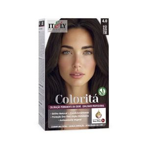 Coloração Permanente Em Creme Coloritá Color 4.0 Castanho Médio Itely Hair Fashion
