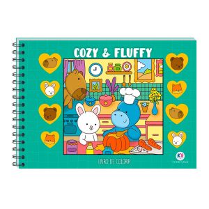 Livro De Colorir Cozy e FLuffy Ciranda Cultural