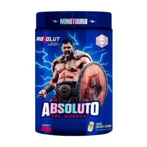 Pré Treino Absoluto 420g Sabor Energy Drink Absolut Nutrition