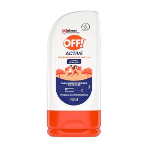 Repelente Loção Repelente De Insetos 100ml Active Off