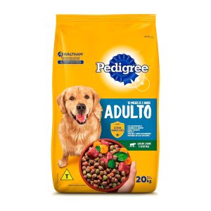 Ração Seca 900g Adulto Carne E Vegetais Pedigree
