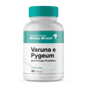 Suplemento Varuna e Pygeum para Função Prostática 30 Cápsulas