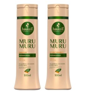 Kit Haskell Murumuru Shampoo 300ml + 1 Condicionador 300ml
