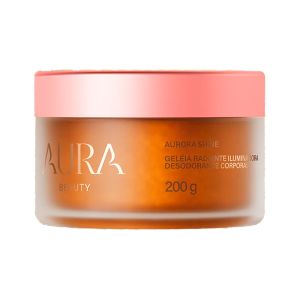 Geleia Radiante Iluminadora Corporal Aurora Shine 200g Aura Beauty