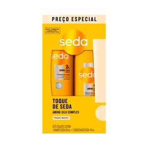 Kit Shampoo 300ml + Condicionador 190ml Toque De Seda Seda