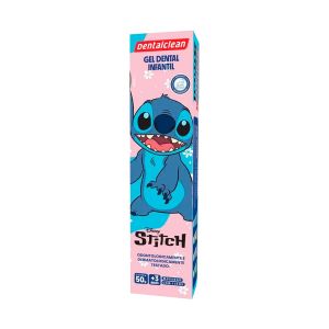 Gel Dental 50g Stitch Sabor Morango Flúor Dentalclean