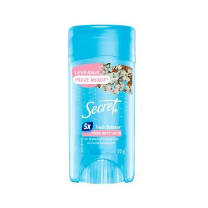 Desodorante Antitranspirante Gel Stick 73g Powder Protect Cotton Secret
