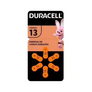 Pilha Auditiva 6 Unidades N13 Duracell