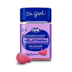 Suplemento Alimentar Melatonina Dr.Good 60 Unidades Fini