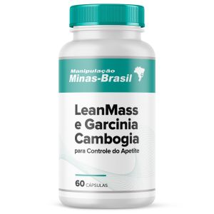 LeanMass e Garcinia Cambogia para Controle do Apetite 60 Cápsulas