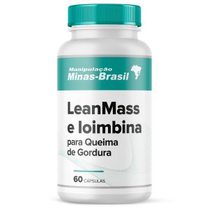 LeanMass e Ioimbina para Queima de gordura 60 Cápsulas